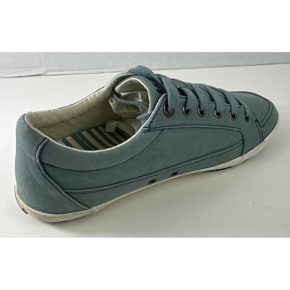 Taos Moc Star 2 Sneakers Blue Low Top Lace Up Canvas Shoes Women's US 10.5 W - Picture 5 of 13